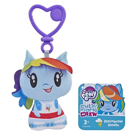 My Little Pony, Cutie Mark Crew, kucykowa przypinka Rainbow Dash, E2920/E3445 Hasbro