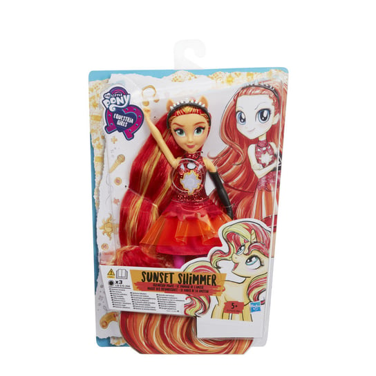My Little Pony, Equestria Girls, Moc przyjaźni lalka Sunset Shimmer, E1984/E2743 Hasbro