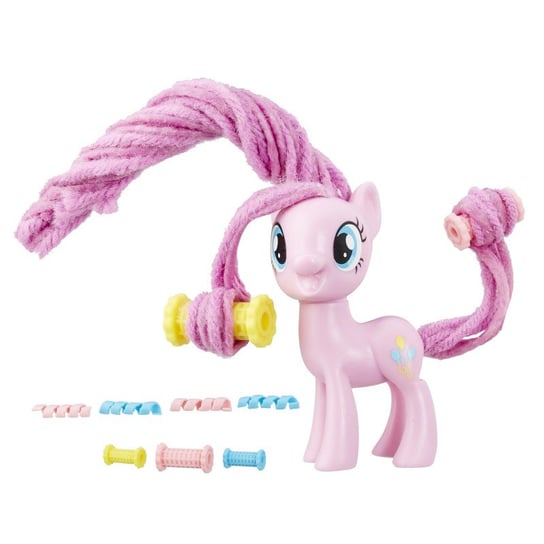 My Little Pony, Explore Equestria, figurka Stylowa grzywa Pinkie Pie, zestaw, B9618 Hasbro