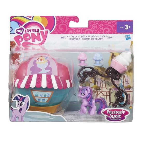My Little Pony, figurka i budka z lodami, B3597/B5568 Hasbro