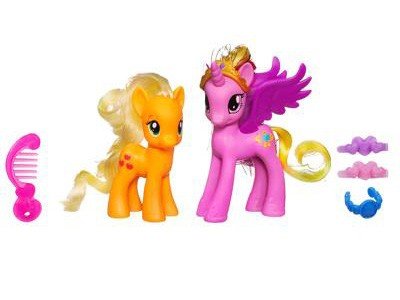 My Little Pony, figurka Księżniczka Cadence i Applejack, zestaw Hasbro