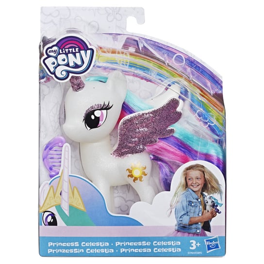 My Little Pony, figurka Księżniczka Celestia z włosami i skrzydełkami E5964 Hasbro
