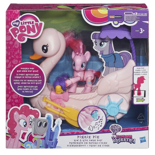 My Little Pony, figurka Pinkie Pie i Łabędzia łódź Hasbro
