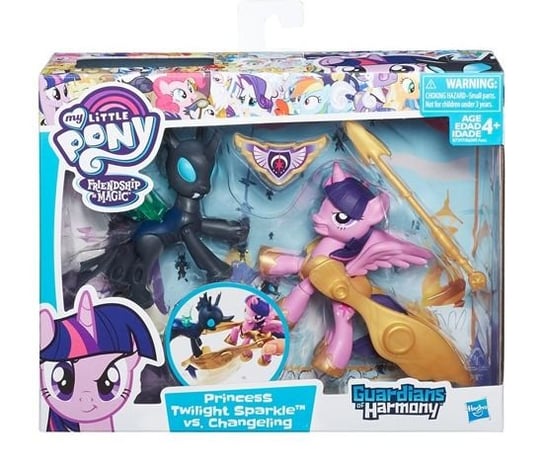 My Little Pony, figurki kucyków Twilight Sparkle i Changeling, B6009 Hasbro