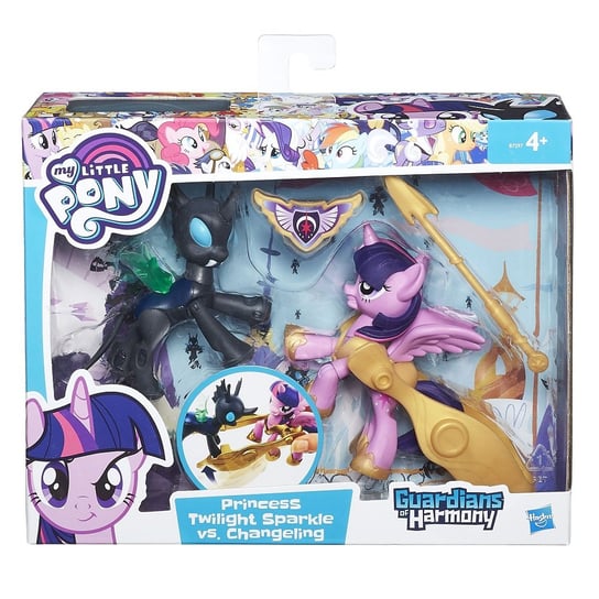 My Little Pony, figurki kucyków Twilight Sparkle i Changeling, zestaw Hasbro