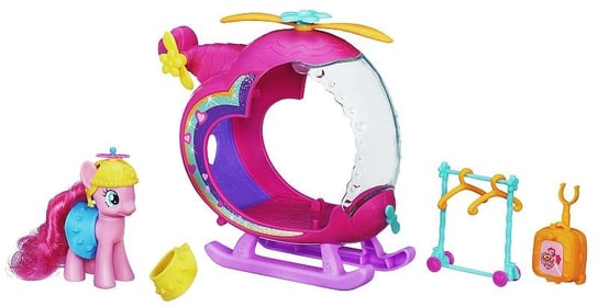 My Little Pony, figurki Tęczowy helikopter Pinkie Pie, zestaw Hasbro