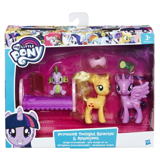 My Little Pony, Przyjaciółki, figurki Twilight Sparkle i Applejack Hasbro