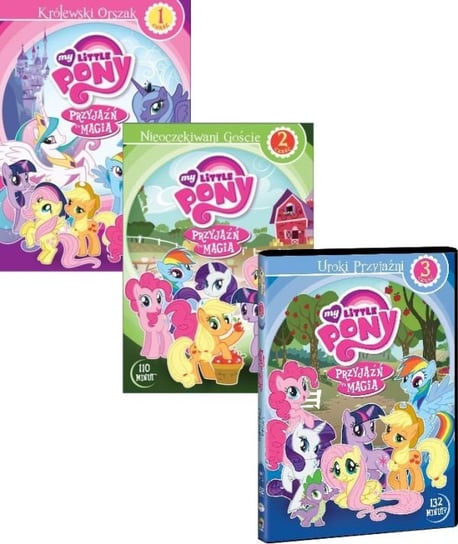 My Little Pony: Przyjaźń To Magia. Części 1-3 Thiessen Jayson, Miller Jim