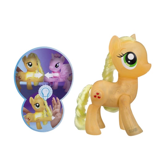 My Little Pony, Świecące Kopytka, figurka Applejack, C3330 Hasbro