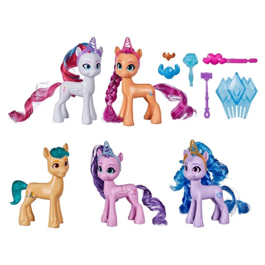 My Little Pony Zestaw 5 figurek kucyków Unicorn Party Celebration F2033 Hasbro