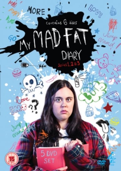 My Mad Fat Diary: Series 1-3 (brak polskiej wersji językowej) Channel 4 DVD