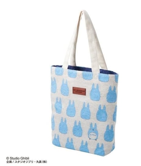 my neighbor totoro - blue totoro - tote torba 35x33x8.5cm Inna marka