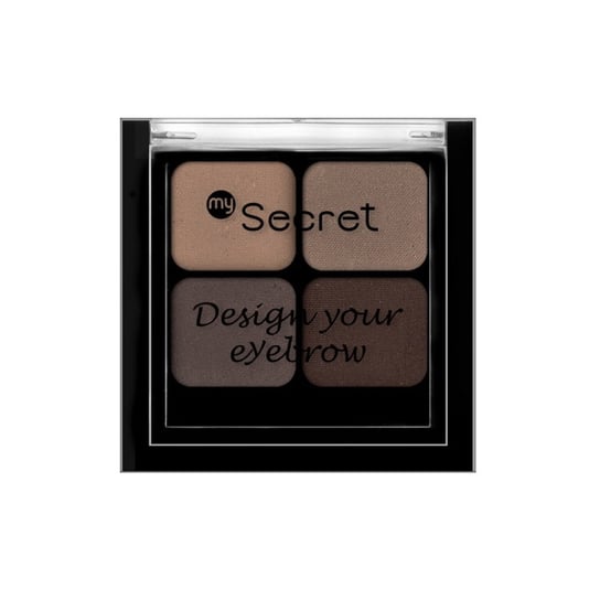 My Secret, Design Your Eyebrow, Paleta cieni do brwi 6 g My Secret