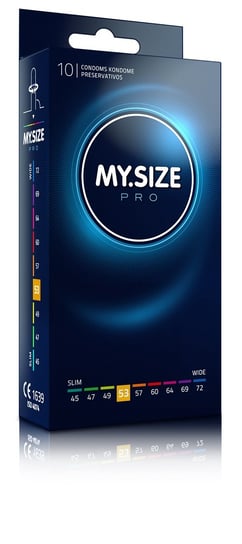 My.Size Pro, My.Size Pro Condoms, Prezerwatywy 53 mm, 10 szt. My.Size Pro