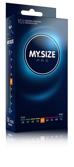 My.Size Pro, My.Size Pro Condoms, Prezerwatywy 57 mm, 10 szt. My.Size Pro