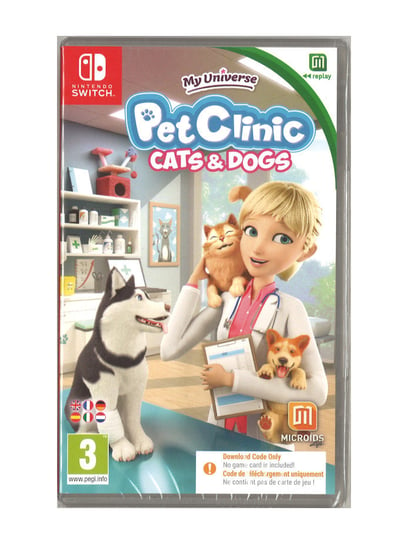 My Universe - Pet Clinic Cats & Dogs (NSW) - Kod w pudełku Microids