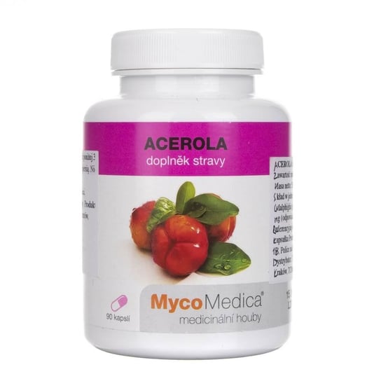 MycoMedica, Acerola w optymalnym stężeniu, Suplement diety, 90 kaps. MycoMedica