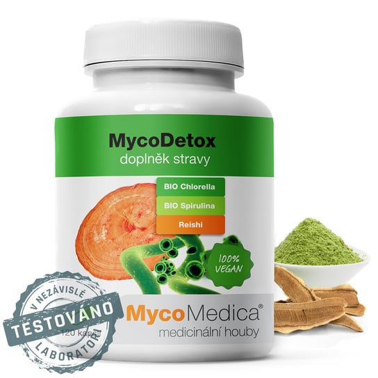 MycoMedica, MycoDetox, Suplement diety, 120 vege kaps. MycoMedica