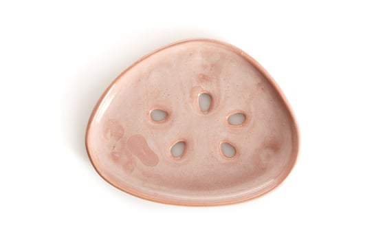 Mydelniczka ceramiczna Różowa Olini Olini