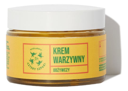 Mydlarnia Cztery Szpaki, Odżywczy krem warzywny do twarzy, 50 ml Mydlarnia Cztery Szpaki