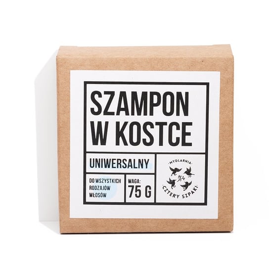 Mydlarnia Cztery Szpaki, Szampon w kostce, 75 g Mydlarnia Cztery Szpaki