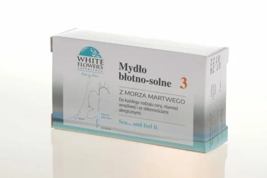 Mydło błotno-solne 3 z Morza Martwego, 100g White Flower Experience