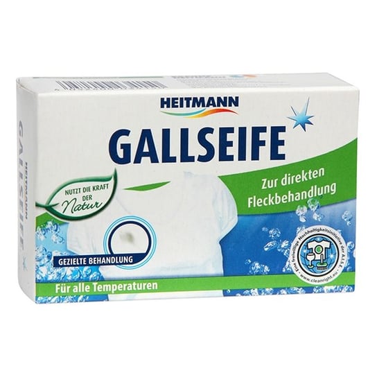 Mydło glasowane, Kostka Gallseife HEITMANN, 100 g Heitmann