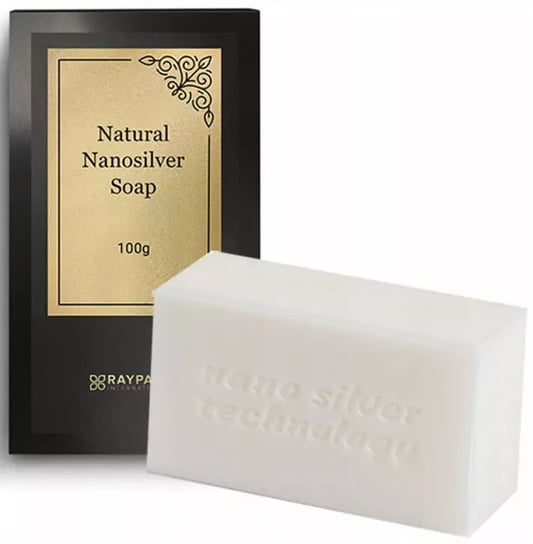 Mydło kosmetyczne z nanosrebrem, Raypath Natural, 100g MAX ELEKTRO