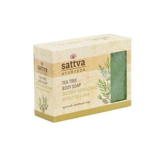 Mydło Sattva glicerynowe drzewo herbaciane (tea tree) 125 g Sattva