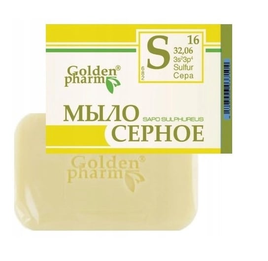 Mydło siarkowe trądzik Golden Pharm 70g Golden Pharm