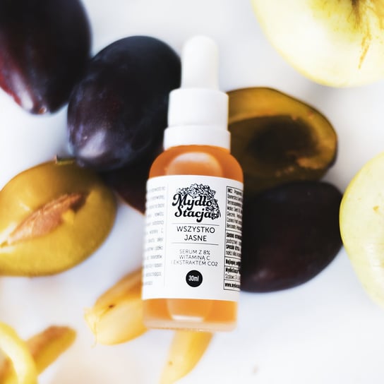 Mydło Stacja Lekkie Serum Z 8% Witaminą C 30 Ml Mydło Stacja