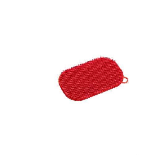 Myjka silikonowa Kuchenprofi Trend, 13 x 8 cm, czerwona Kuchenprofi