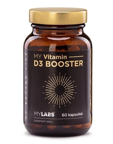 MyLabs, My Vitamin D3 Booster, Suplement diety, 60 kaps. MYLABS