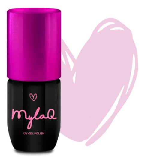 Mylaq, Lakier Hybrydowy, M058 My Pastel Pink, 5 ml MYLAQ