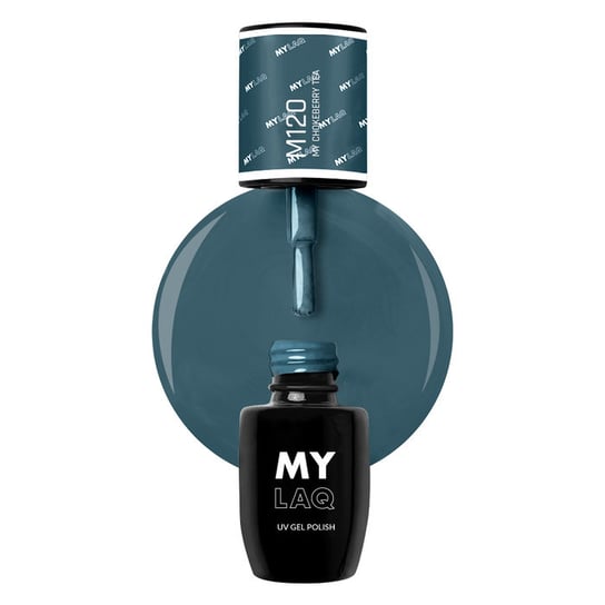 MylaQ, Lakier Hybrydowy, My Chokeberry Tea M120, 5ml MYLAQ