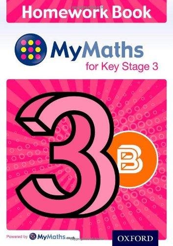 MyMaths for Key Stage 3 Homework Book 3B (Pack of 15) Alf Ledsham