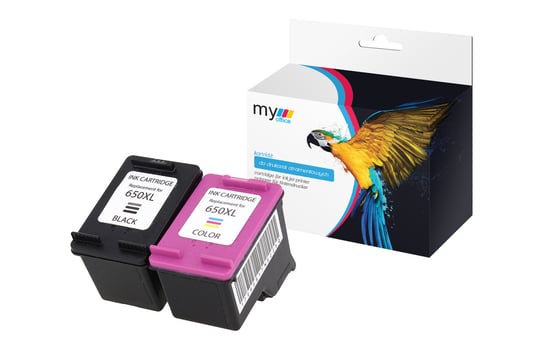 MyOffice Komplet tuszów 650XL BK+CMY do HP MyOffice