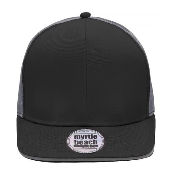 Myrtle Beach Pro Mesh 6 Panel Cap (OS / Czarny) Myrtle Beach
