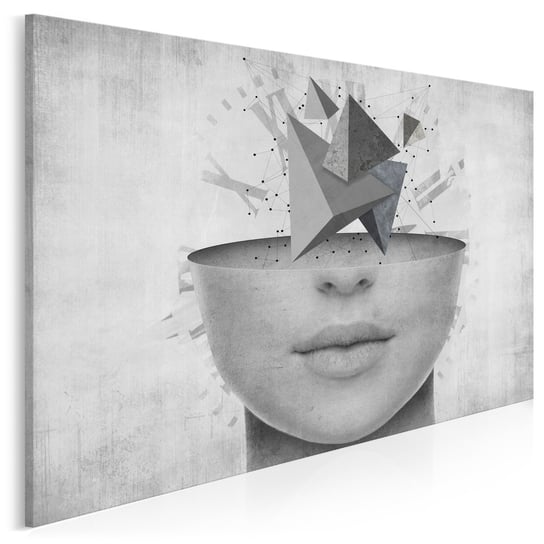 Myśli frywolne - nowoczesny obraz na płótnie - 120x80 cm VAKU-DSGN Nowoczesne obrazy