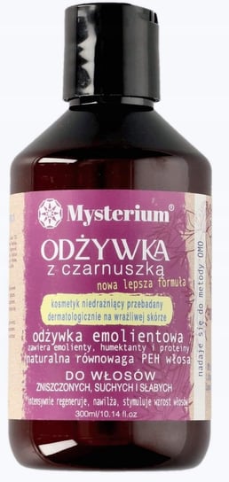 Mysterium, Odżywka emolientowa z czarnuszką, 300 ml Mysterium