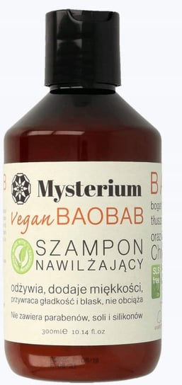 Mysterium Vegan Baobab, szampon do włosów, nawilżenie, 300 ml Inna marka