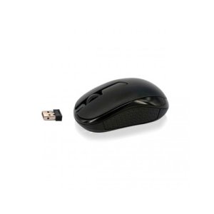 Mysz bezprzewodowa Ewent EW3223 z czujnikiem optycznym 1000 dpi, odbiornikiem Nano USB, czarna Ewent