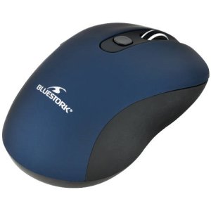 Mysz bezprzewodowa G-LAB BlueStork, 6 przycisków, 2,4 GHz, do 1600 DPI, kompatybilna z systemami Windows i Mac, niebieska metalowa Asus