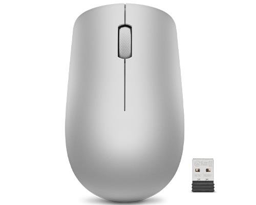 Mysz bezprzewodowa, Lenovo, 530 Wireless Mouse Platinum, szara, GY50Z18984 Lenovo