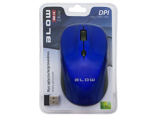 Mysz BLOW MB-10, 1600 DPI, 2.4 GHz Blow