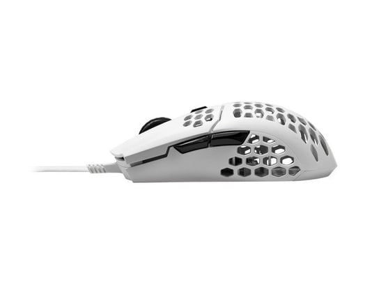 Mysz dla graczy, Cooler Master mm710, 16000 dpi, matowa biała COOLERMASTER