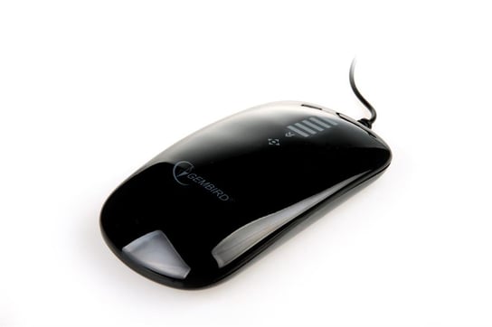 Mysz GEMBIRD Phoenix z dotykowym scrollem USB czarna Gembird
