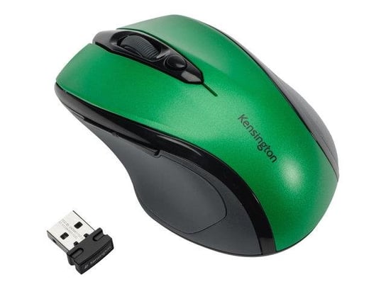 Mysz KENSINGTON Pro Fit Mid Size Wireless Emerald Green Mouse, 1600 DPI Kensington