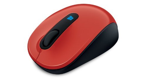 Mysz optyczna MICROSOFT Sculpt Mobile Mouse Flame Red Microsoft