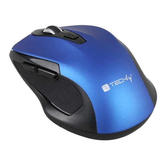 Mysz Optyczna Techly Bezprzewodowa 800/1200/1600dpi Niebieska Techly
